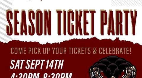 Moccasins Announce Season Ticket Pickup Party Date